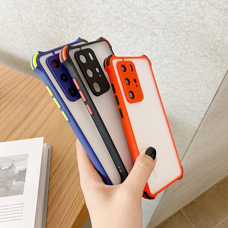 Ốp điện thoại chống sốc kiêm bảo vệ camera cho Samsung A12 S21 S20 Ultra S10e S9 S8 Plus S20 FE | BigBuy360 - bigbuy360.vn