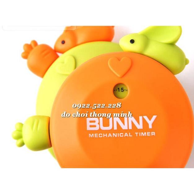 Đồng hồ đếm ngược Bunny - Thỏ ăn cà rốt - giúp bé yêu học quản lý thời gian