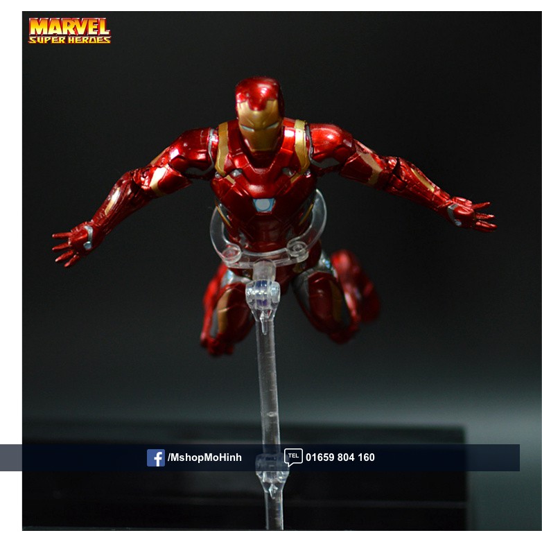 Mô hình đồ chơi Iron man mark 46 MK 46 người sắt hãng ZD Toy - Avenger