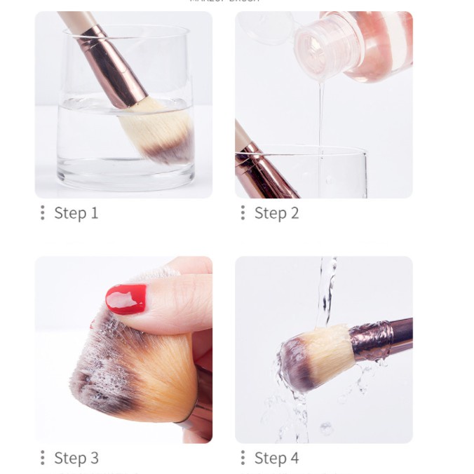 Nước Rửa Mút Tán Kem Nền, Cọ Trang Điểm Maycreate Makeup Tool Detergent - vibesvietnam