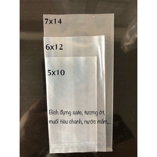 Túi nilong đựng nước chấm, nước mắm - Bịch nilong dẻo đựng nước lèo, nước lẩu nhiều size