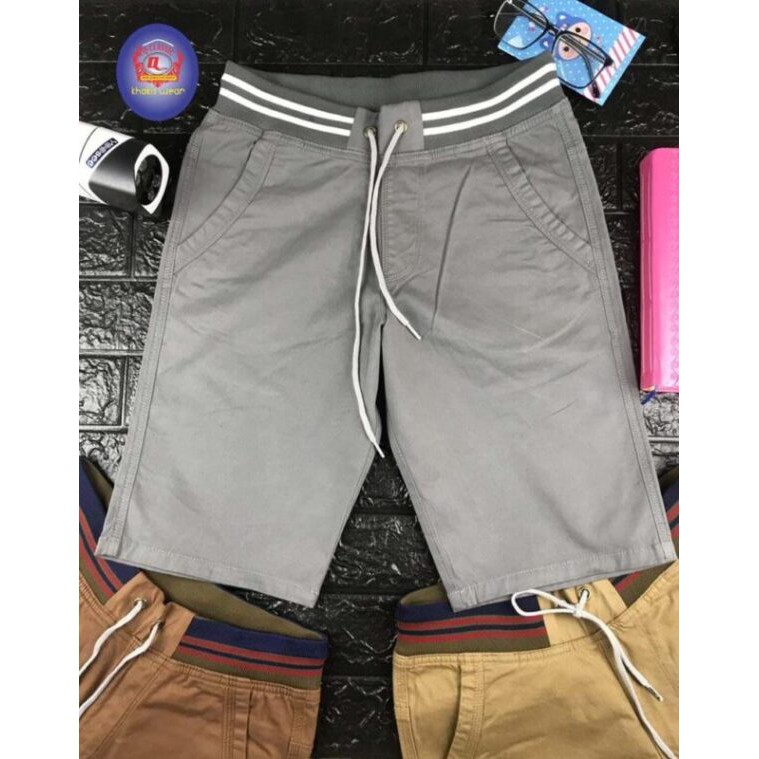 Quần Short Nam Kaki, BigSize, Co Giãn, Lưng Thun Cao Cấp, Thiết Kế Thời Trang