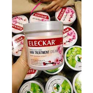 Hấp dầu, ủ lạnh tóc eleckar, olive, bơ, hoa anh đào, hoa sen 1000ml