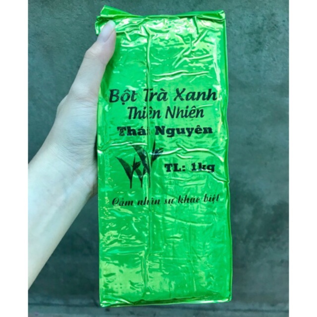 1kg bột trà xanh NGUYÊN CHẤT