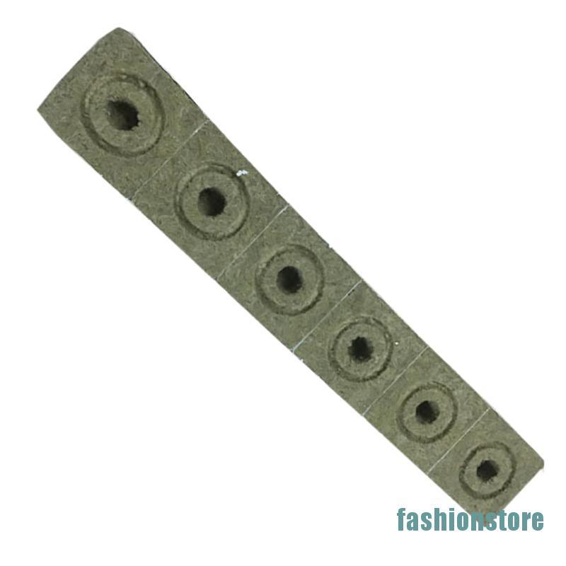 [fashionstore]Rock Wool Cubes Ventilative Hydroponic Grow Rockwool Cubes Soilless Cultivation