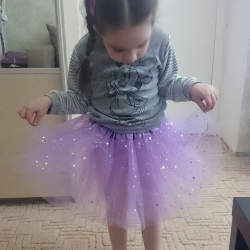 Chân váy xoè tập múa dành cho bé gái