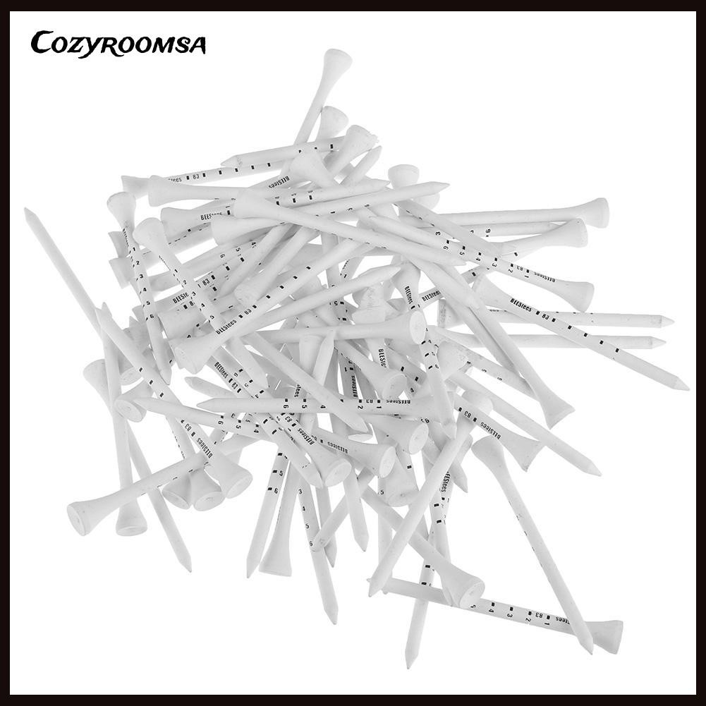 Bộ 80 tee gỗ chuyên nghiệp kích thước 83mm cho đánh golf