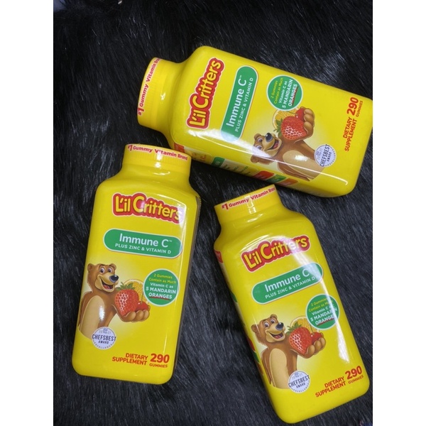 Hàng mỹ Kẹo dẻo cho bé L’il Critter Gummy Vites Complete Multivitamin - Kẹo vitamin tổng hợp