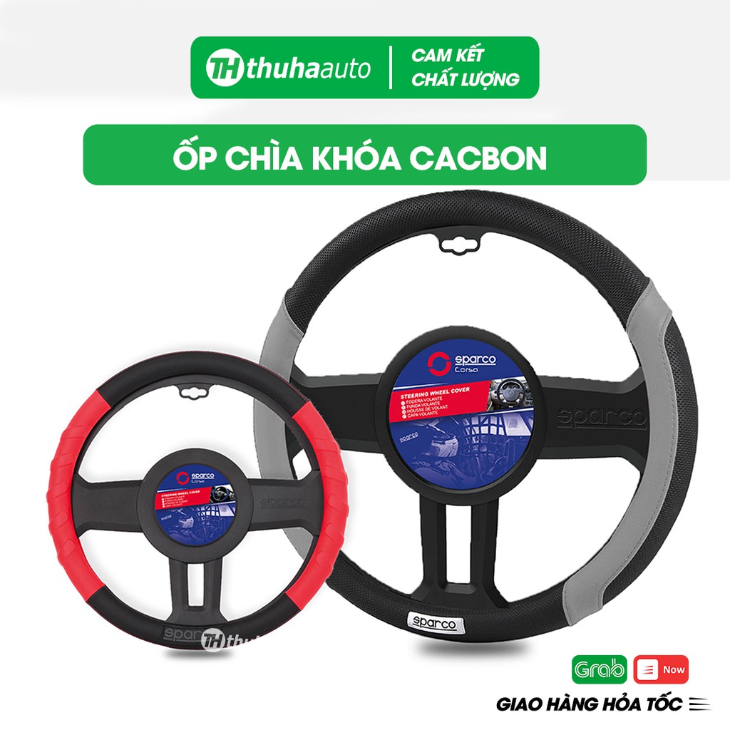 Bọc vô lăng Sparco Chính hãng phù hợp các xe phổ thông đa dạng mẫu mã BH 3 tháng cao cấp