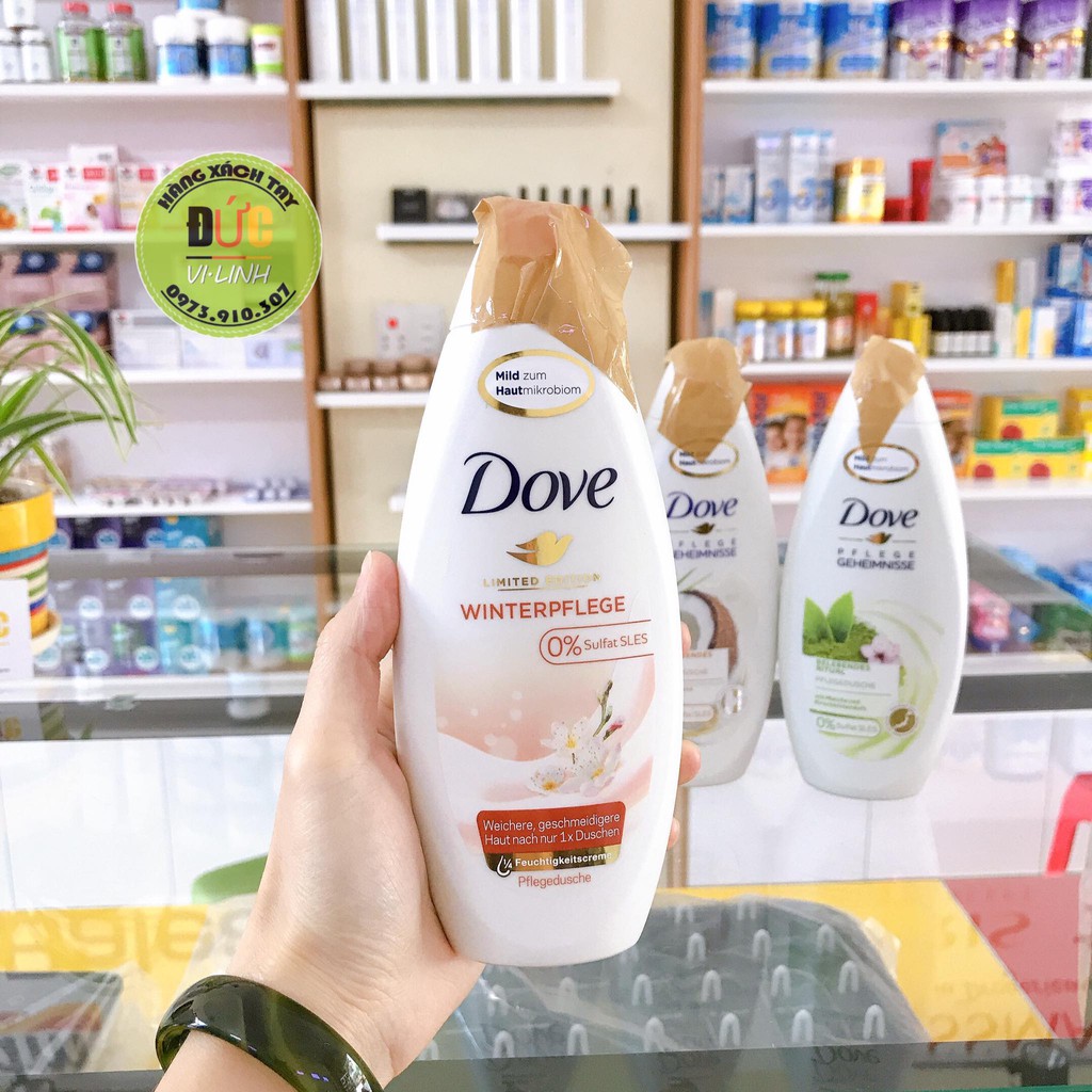 SỮA TẮM DƯỠNG DA DOVE ĐỨC - 250ML