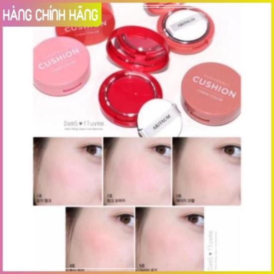 [TOP BÁN CHẠY] Má Hồng Dạng Kem Aritaum Sugarball Cushion Cheek Color