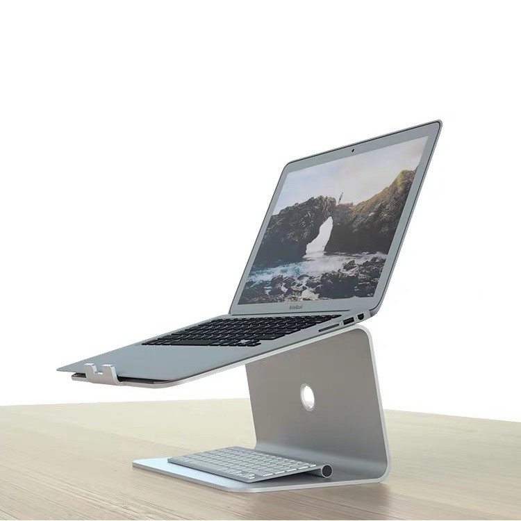 Đế nâng laptop high stand hợp kim nhôm nguyên khối cho macbook, máy tính xách tay laptop - X3 U