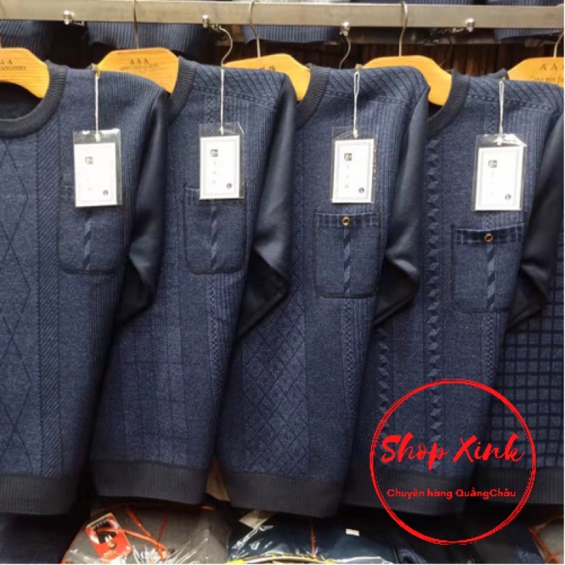 Áo len lót lông tặng bố, tặng Ông