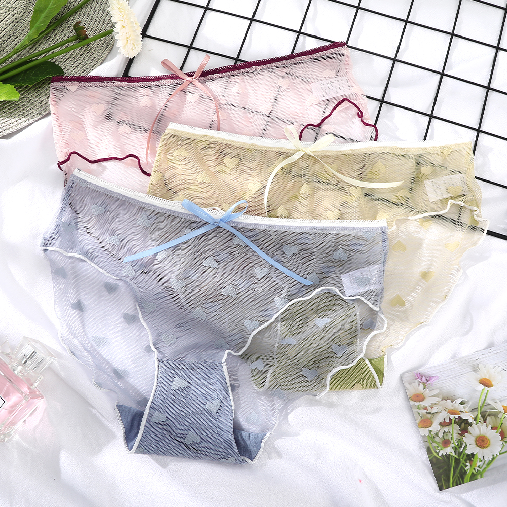 Quần Lót Levao Vải Ren Xuyên Thấu Quyến Rũ Dành Cho Phái Nữ