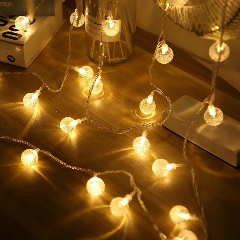 Dây Đèn LED Trang Trí Lãng Mạn Cho Phòng Ngủ Ngoài Trời