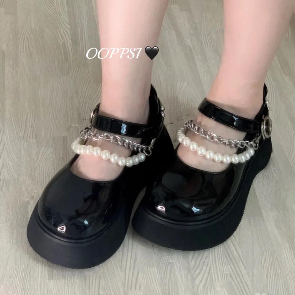 Giày Lolita Nhật Bản Đế Dày Mềm Mại Dễ Phối Đồ Thời Trang 2022 Cho Nữ Sm