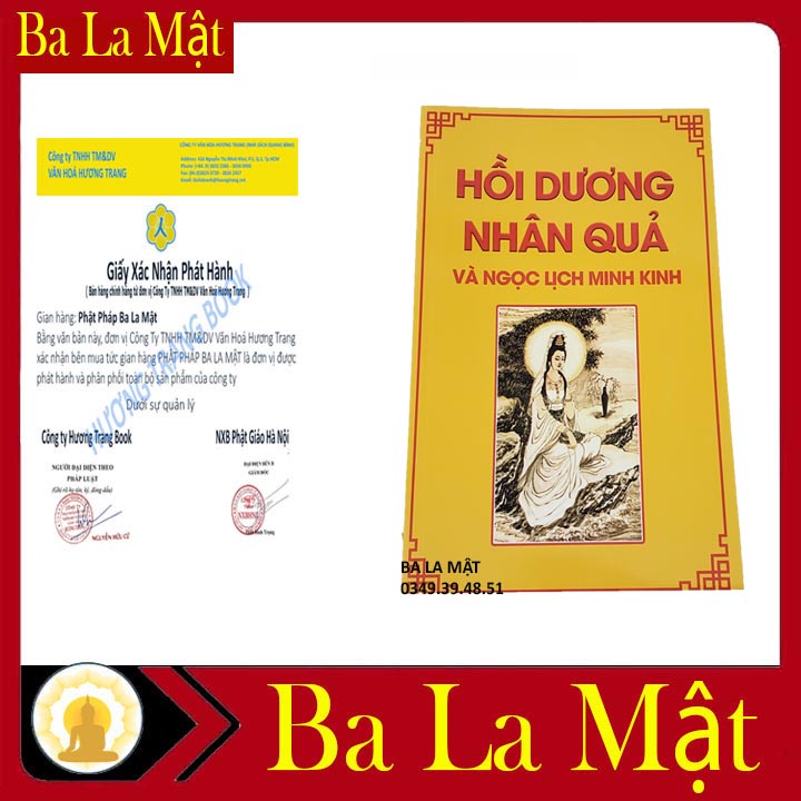 Sách - Kinh Hồi Dương Nhân Quả Trọn Bộ Bìa Giấy
