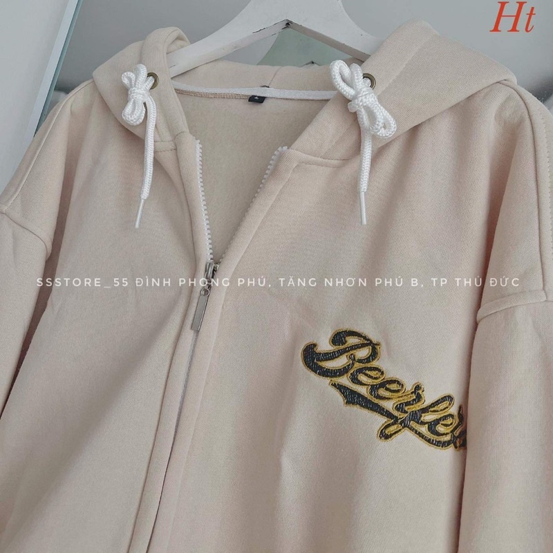 Áo khoác nỉ cotton BEE HT12