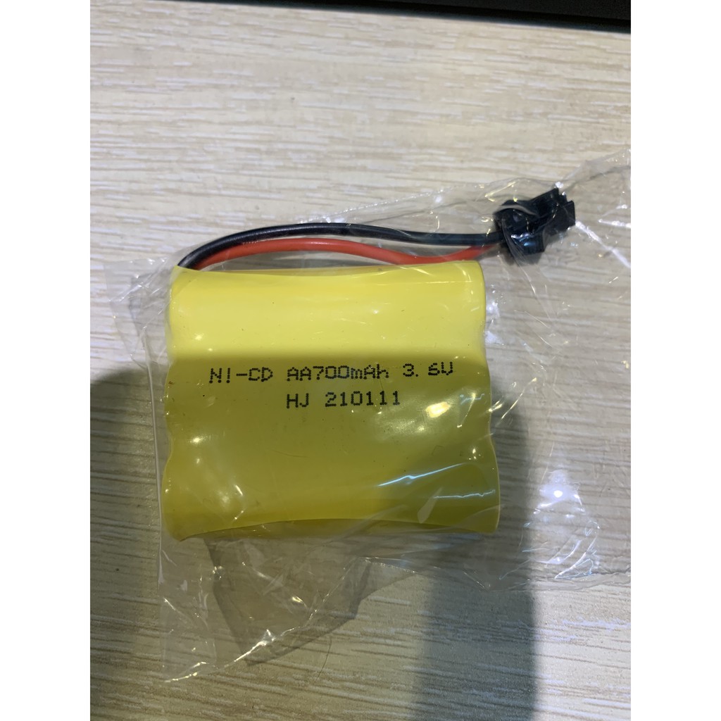 Pin 3.6v 700mah Ni Cd Pin sạc đồ chơi điều khiển giá sỉ