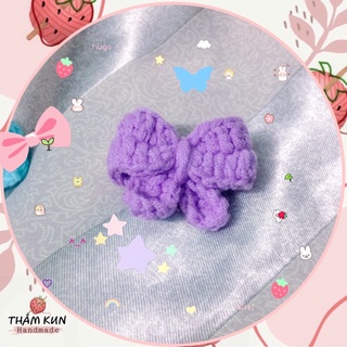 Kẹp tóc nơ handmade
