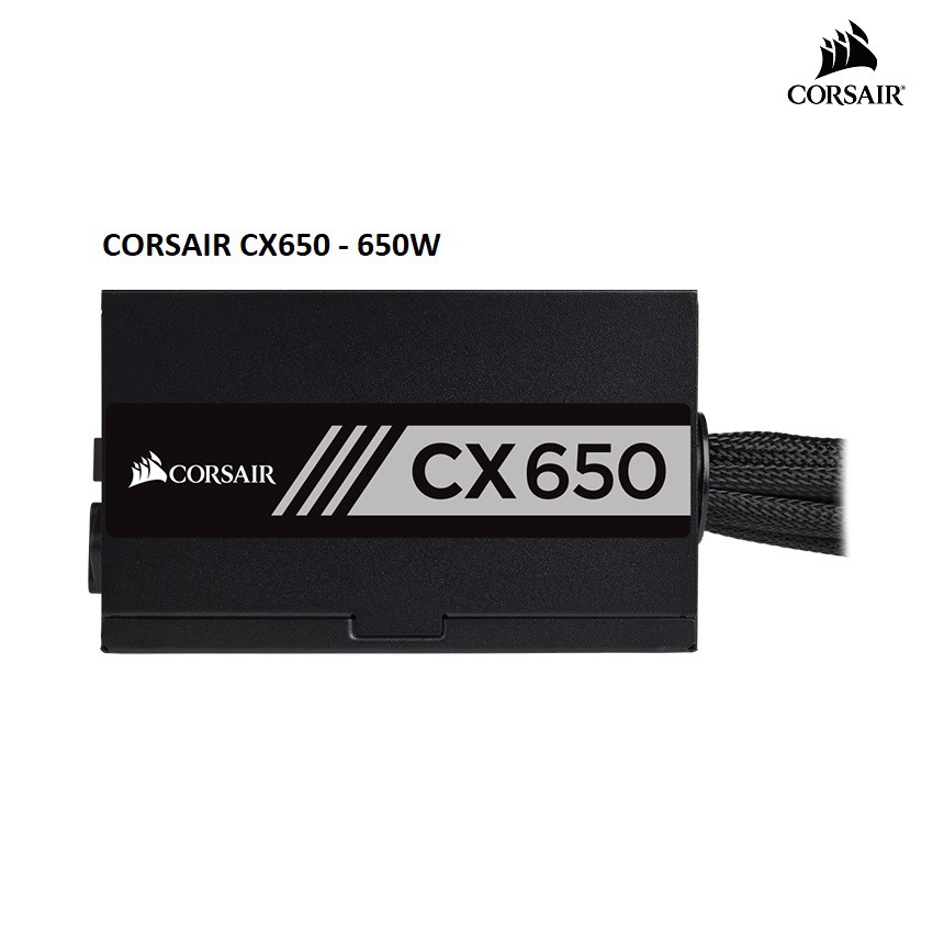 Nguồn máy tính CORSAIR CX650 - 650W 80 Plus Bronze ChopperGaming