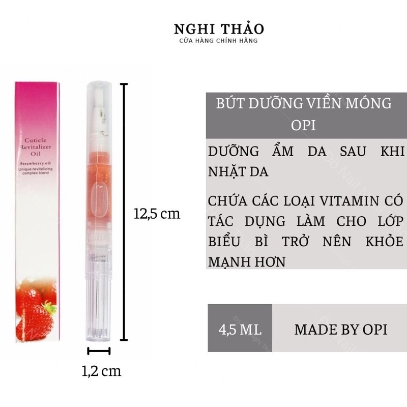 Bút dưỡng móng sau khi tháo móng giả