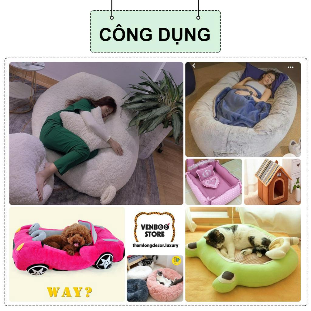 🔥 1m x 1m6 Vải Lông Xoăn may gấu bông, gối ngủ ghế lười, băng đô scrunchies, đệm ngủ cho mèo, túi vải lông, dép lông K