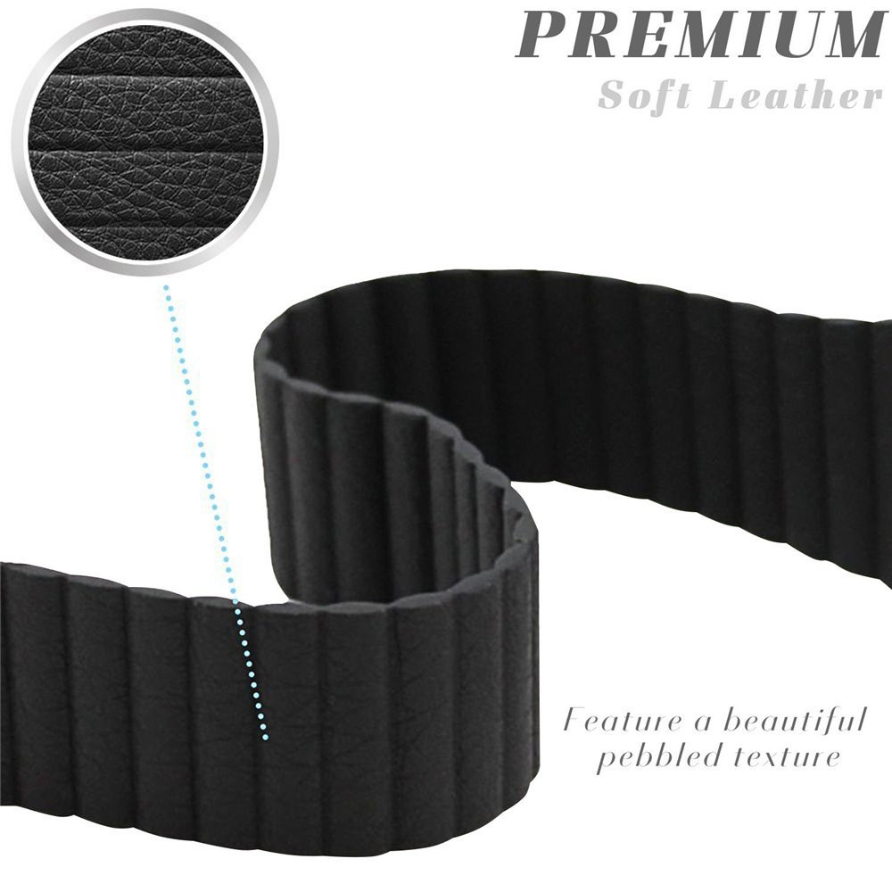 Dây đeo da chính hãng nam châm dành cho đồng hồ thông minh Garmin Vivoactive 3