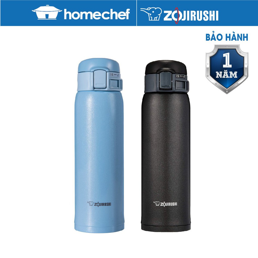 Bình giữ nhiệt inox Zojirushi 480ml, an toàn sức khỏe, hàng chính hãng, xuất sứ Nhật Bản SM-SE48, sản xuất Thái Lan