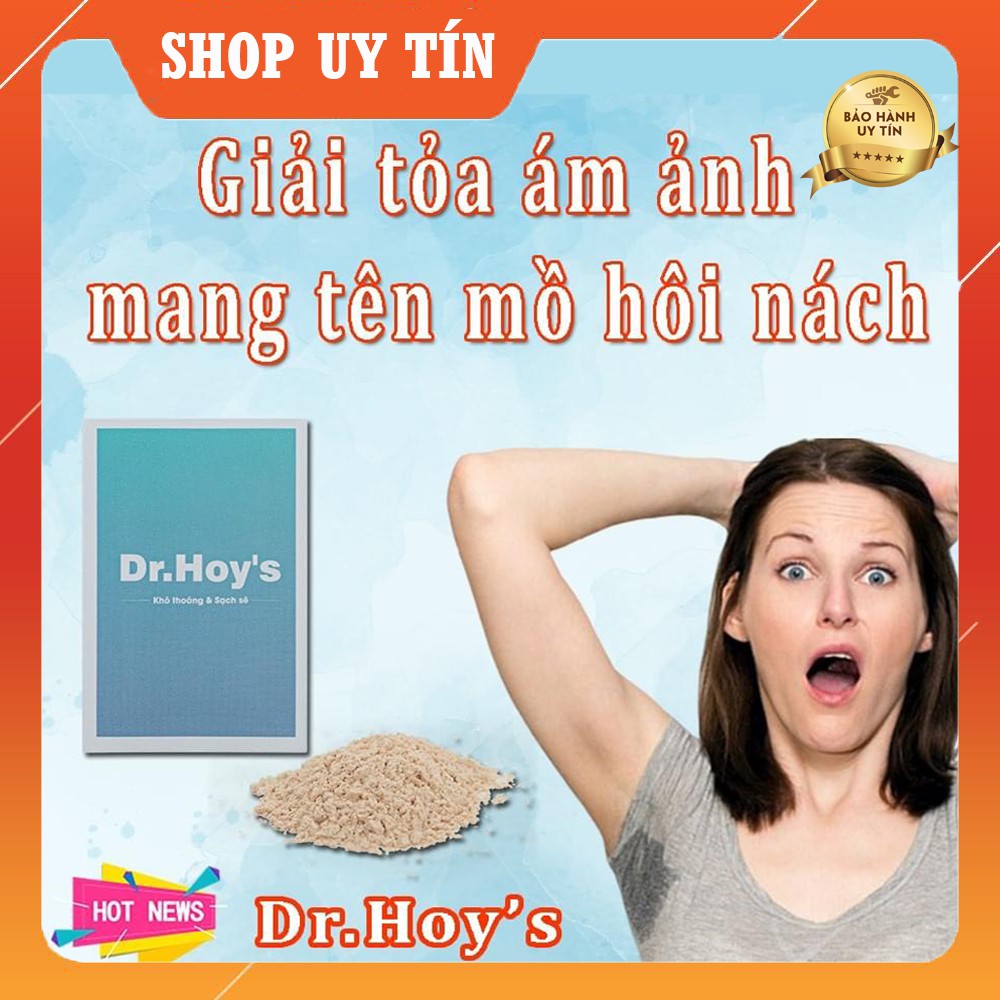 Trị Hôi Nách Hôi Chân-Dr Hoys-Khử Sạch Mùi và Khô Thoáng suốt 48h | BigBuy360 - bigbuy360.vn