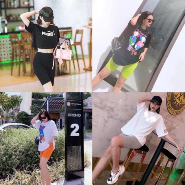 Legging ngố rainbow [Hàng Có Sẵn]