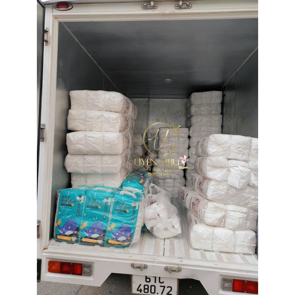 TÃ QUẦN TÃ DÁN BOBOFISH CÁ HEO DÙNG THỬ 50 MIẾNG S M L XL XXL