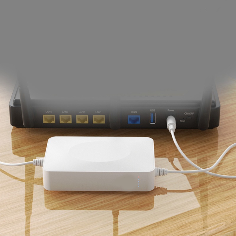 Bộ Nguồn 12V 1A Đầu Ra 10000mAh 5 5x2 1mm Cho Thiết Bị Không Dây CCTV Camera Dải Đèn LED