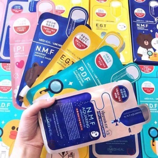 Hộp 10 mặt nạ gấu thỏ vịt & N.M.F Aquaring