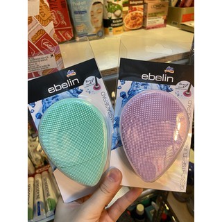 Miếng rửa mặt EBELIN Silicon bền và sạch sâu