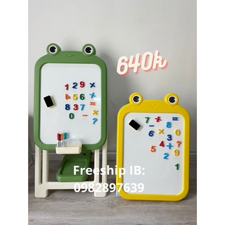 [FREESHIP Bảng vẽ cho bé, Bảng và ghế các hình cho bé khủng long, ếch, gấu