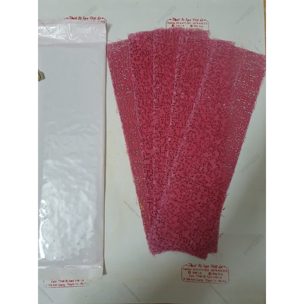 Mặt Nạ Thạch Cao , Mặt Nạ nâng cơ -Màu vàng, Hồng ( 1 Set 5 Miếng )
