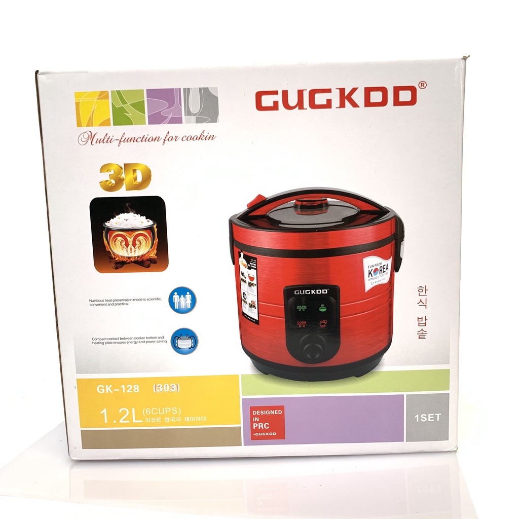 [Mã ELHADEV giảm 4% đơn 300K] Nồi cơm điện Cuckoo 1,2l GK-128 lòng nồi siêu dày (giadunggiatot14)