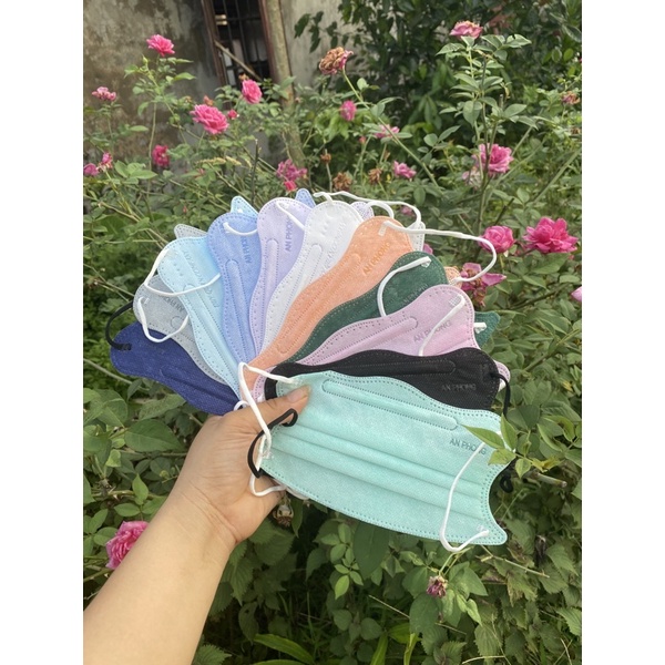 thùng 100c khẩu trang king kua mix đủ màu ( y hình)