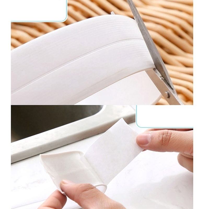Dải dán mép bồn rửa chén chống tràn