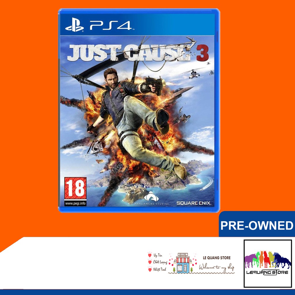 Đĩa game PS4: Just Cause 3