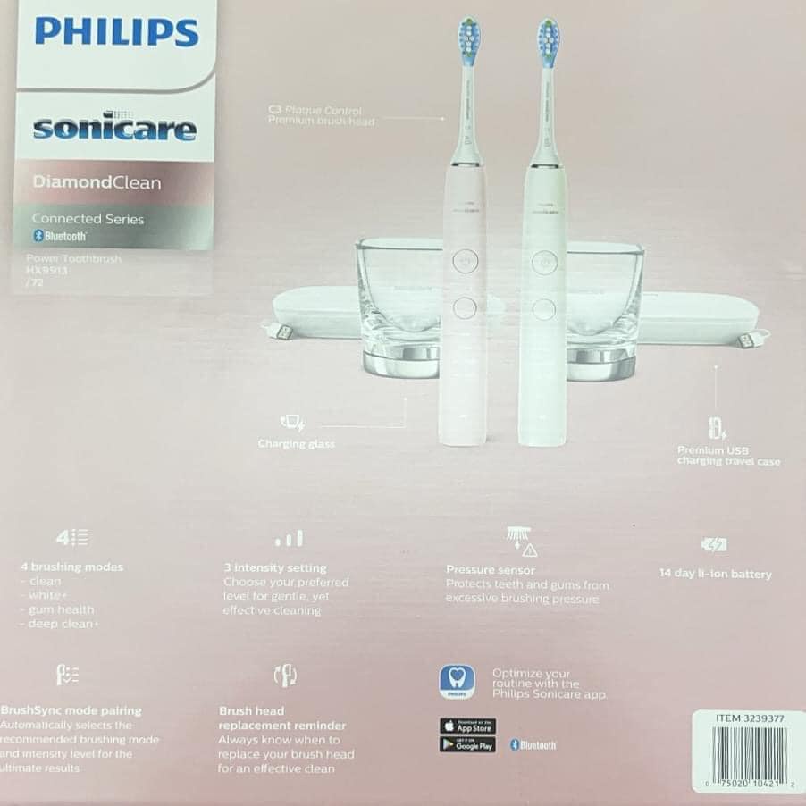 Set Bàn Chải Điện Philips DiamondClean HX9913/72