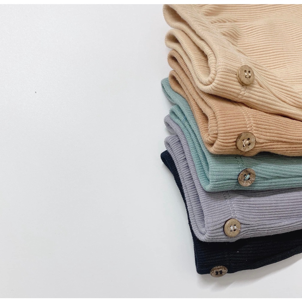 Quần legging len tăm đính 1 khuy thu đông cực đẹp bé trai bé gái Namkidshop (QATE402)