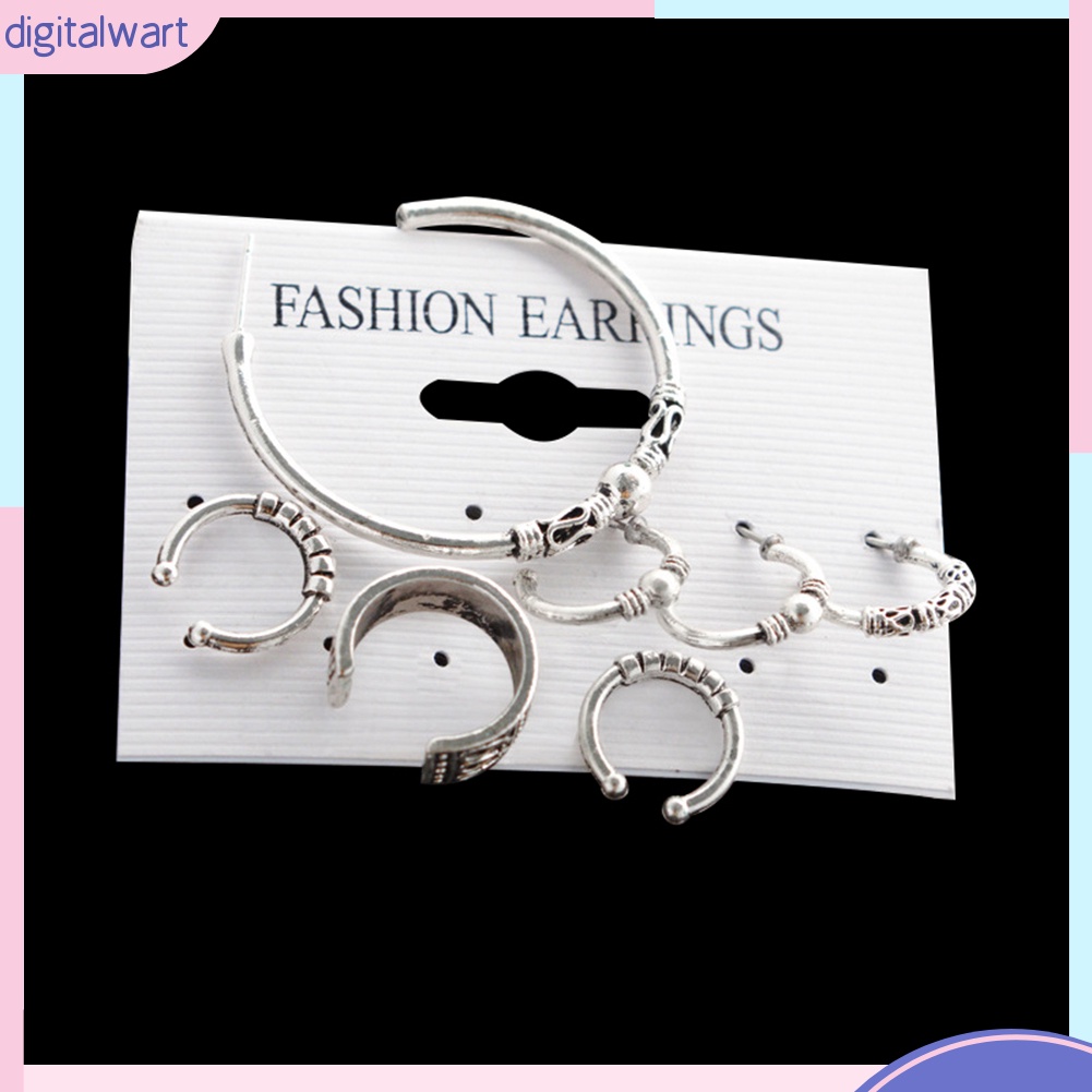 Set 7 Khuyên Tai Phong Cách Bohemian Cổ Điển Thanh Lịch Dành Cho Nữ