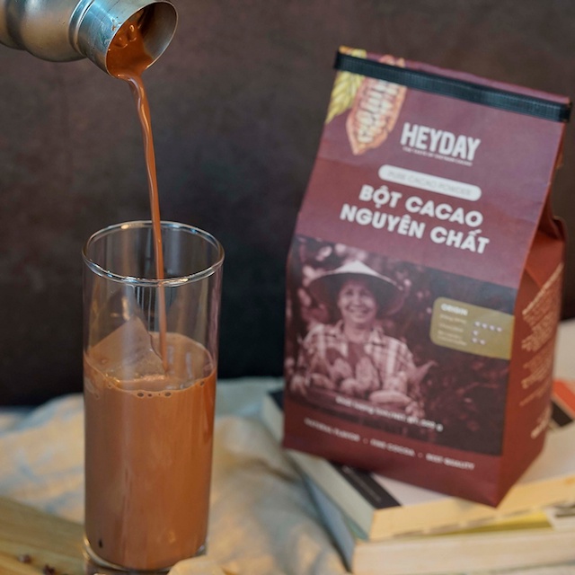 Bột ca cao nguyên chất Origin (Heyday Cacao)