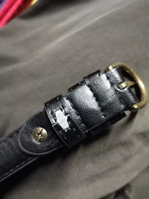 Belt-dây lưng khuyết đầu tròn SẴN