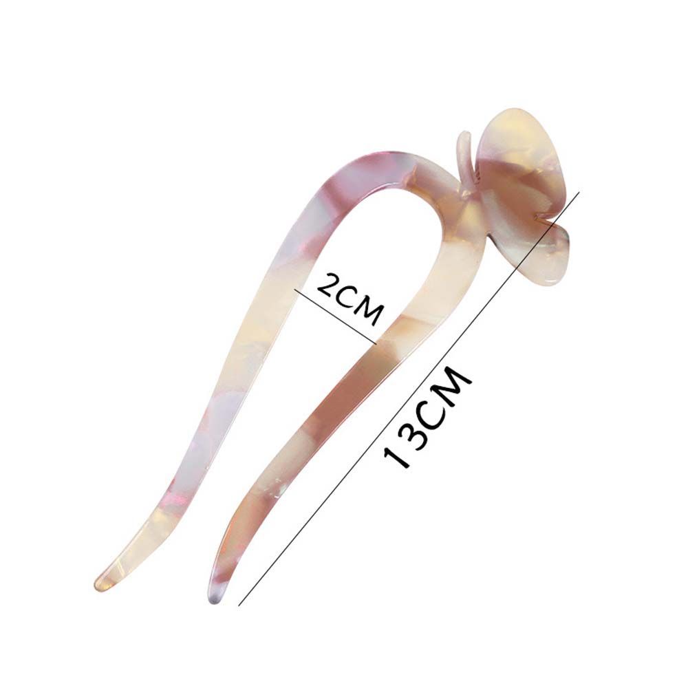 Trâm cài tóc hình bướm bằng resin phong cách Hàn Quốc cổ điển thời trang BACK2LIFE