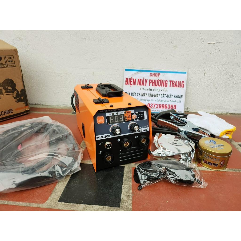 Máy hàn | Máy Hàn MIG Không Dùng Khí Jasic Mig 200 - Hàn được cả Que Và Vật Liệu Mỏng