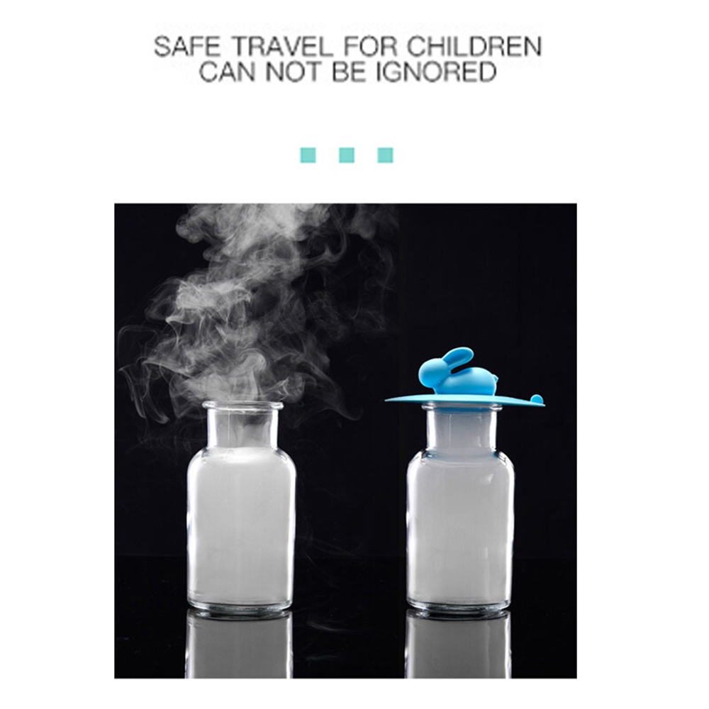 1 Nắp Đậy Lỗ Thoát Nước Bồn Rửa Chén Nhà Bếp Phòng Tắm Chống Mùi Hôi Hình Thỏ Đáng Yêu