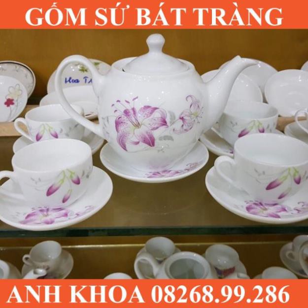 Mẫu ấm chén Bát Tràng ( được chọn mẫu) - Gốm sứ Bát Tràng Anh Khoa